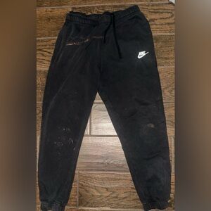Nike Men Black Jogger Pants